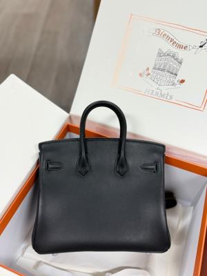 wholesale quality hermes birkin 25 swift 89 noir phd